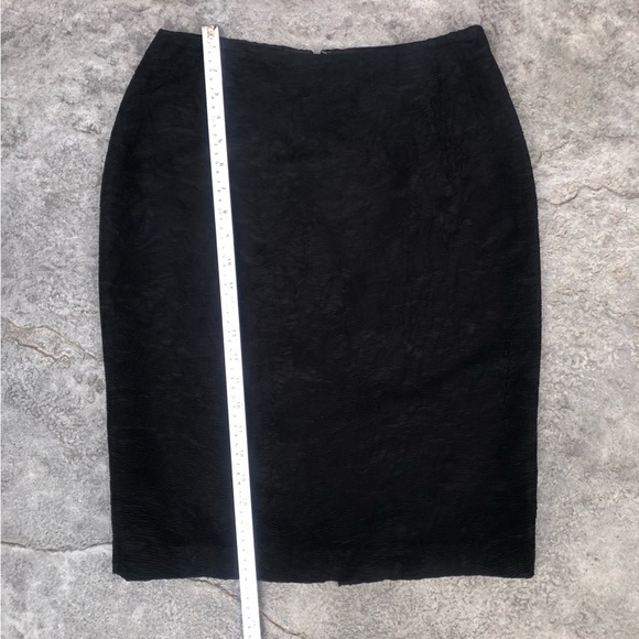 Sunny Choi textured black pencil skirt size 4 - Picture 6 of 6